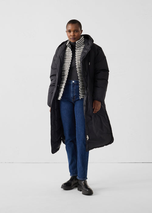 daunenjacke ärmellos Natur/Schwarz Salla multico - JOTT - 3