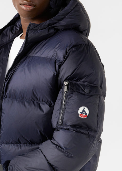 daunenjacke mit Kapuze Extreme Kälte Marine Java - JOTT - 5