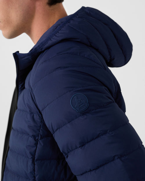 daunenjacke leicht stretch mit Kapuze Marine Frantz - JOTT - 5
