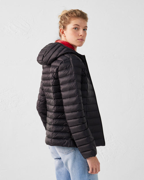 leichte daunenjacke mit Kapuze Schwarz Cloe - JOTT - 3
