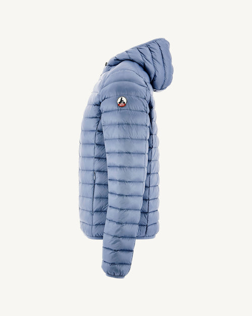 leichte daunenjacke mit Kapuze Verwaschenes Blau Nico - JOTT - 3