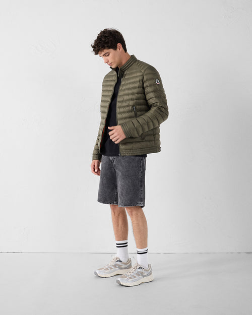 daunenjacke kragen biker Army Bastien - JOTT - 3