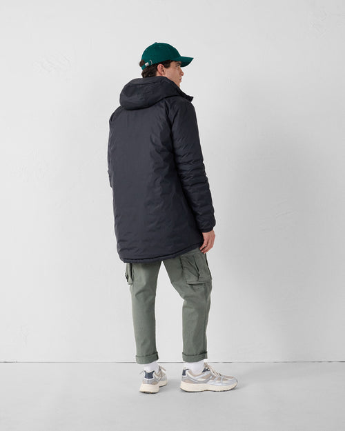 daunenjacke lang reversibel Schwarz/Schwarz Assen - JOTT - 4