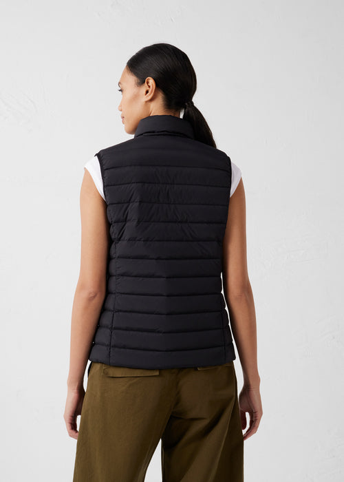 daunenjacke ärmellos stretch Schwarz Grenada - JOTT - 4