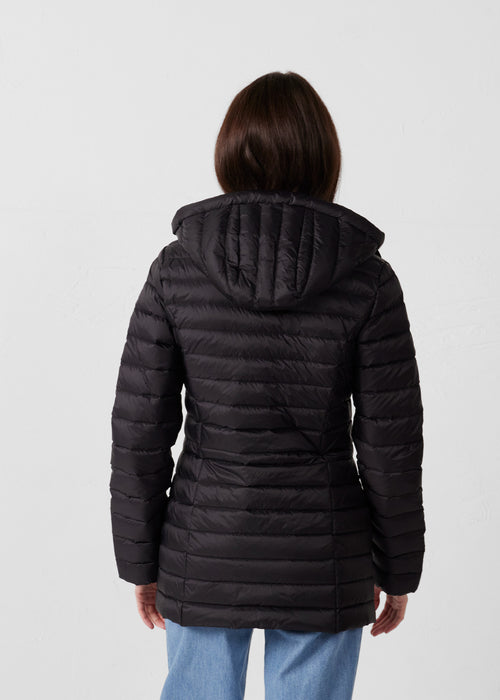 daunenjacke mit halblanger Kapuze Schwarz Nour 2.0 - JOTT - 4