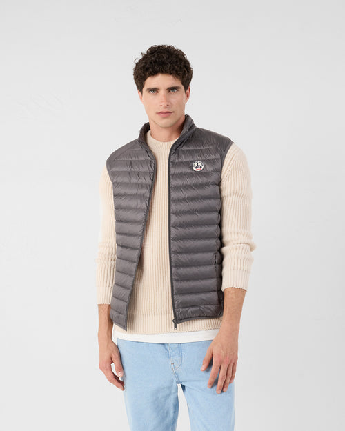 daunenjacke ärmellos Anthrazit Tom - JOTT - 3