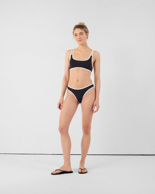 Brasilianische Badeanzugstrümpfe Schwarz Maeva bottom - JOTT - 2