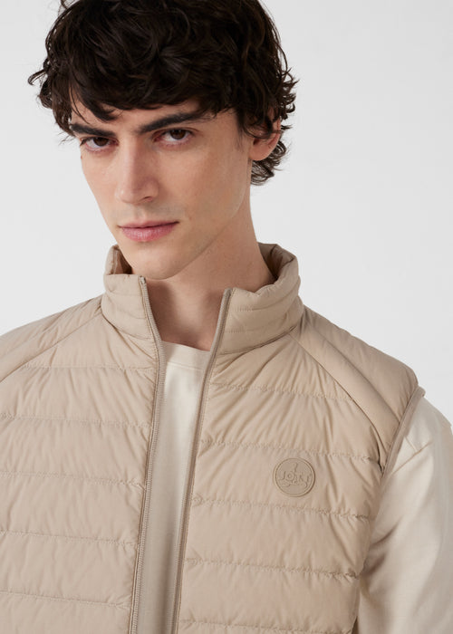 Stretchdaunenjacke Ärmel Beige Arafo - JOTT - 5