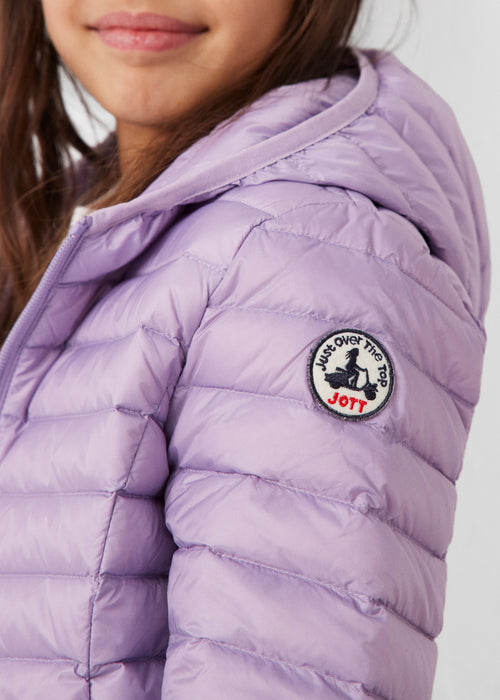 daunenjacke mit Kapuze für Kinder, violett, Carla - JOTT - 5