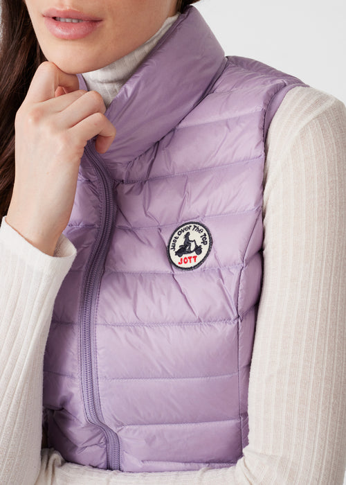 daunenjacke , ärmellose daunenjacke Encens violet Seda – JOTT – 5