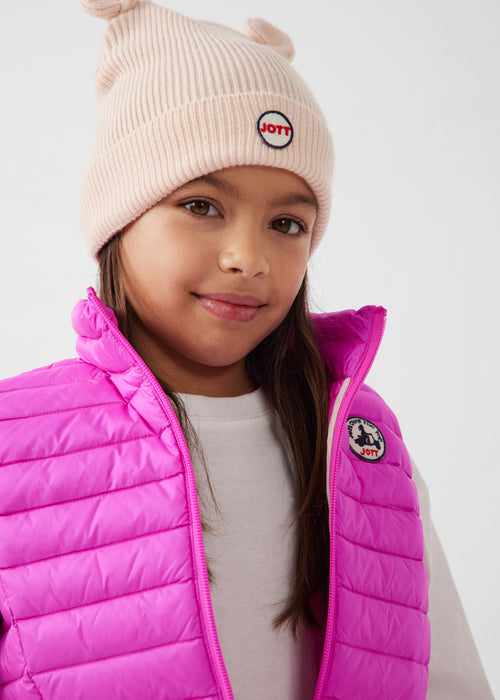 daunenjacke für Kinder Electric Pink Zoe – JOTT – 5