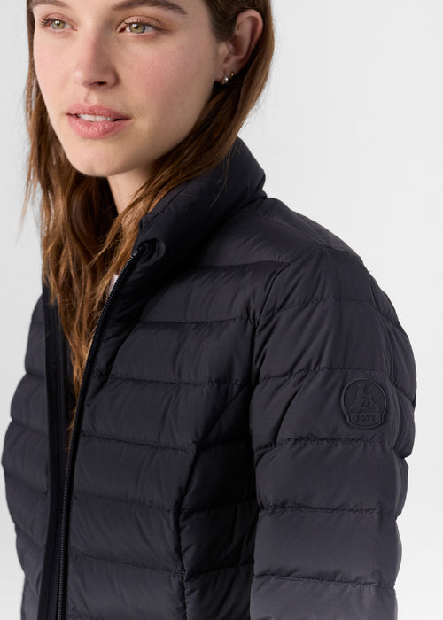 daunenjacke stretch leicht Schwarz Maia - JOTT - 5