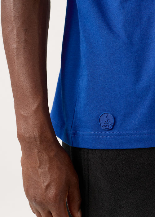 T-Shirt mit Rundhalsausschnitt Kobaltblau Petro - JOTT - 5