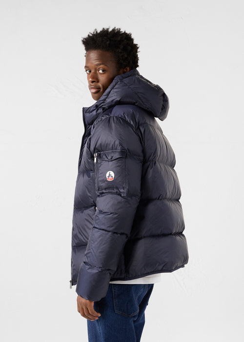 daunenjacke mit Kapuze Extreme Kälte Marine Java - JOTT - 4