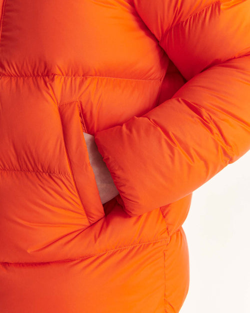 daunenjacke kurz mit Kapuze Dark Orange Prestige 2.0 - JOTT - 3