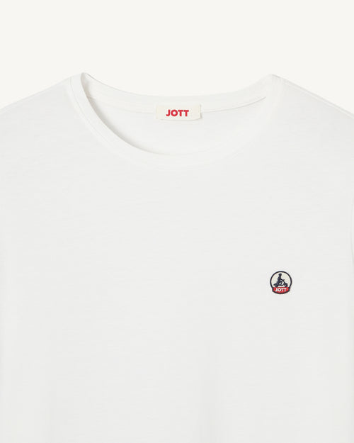 T-Shirt für Männer aus biologischer Baumwolle Weiß Pietro - JOTT - 2