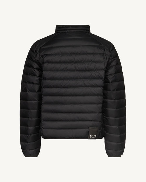 leichte daunenjacke mit Details aus schwarzem Denim Flight MNW JOTT x DENHAM - JOTT - 5