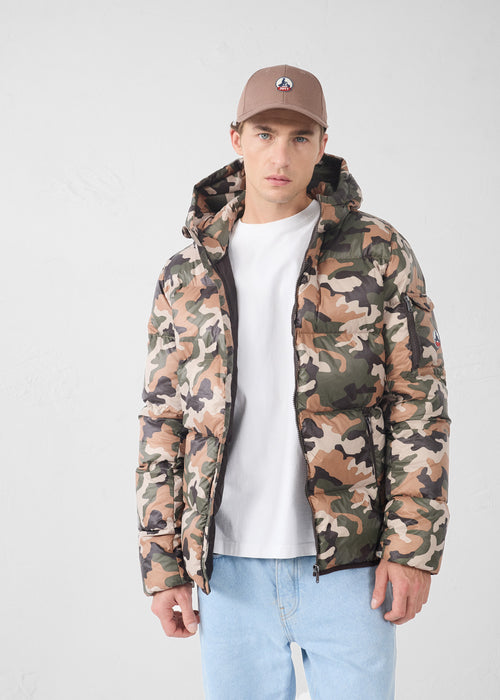 daunenjacke Extreme Kälte  Camo roter Zucker Java print - JOTT - 4