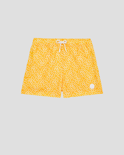 Badeanzug Mono Sonnenblume Mimosa Monogram - JOTT - 3