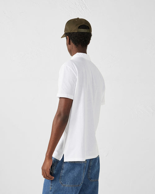 Polo-Shirt aus biologischer Baumwolle Weiß Lavan - JOTT - 2