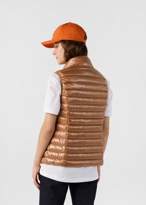 daunenjacke leicht ärmellos Roter Zucker Seda shiny - JOTT - 4