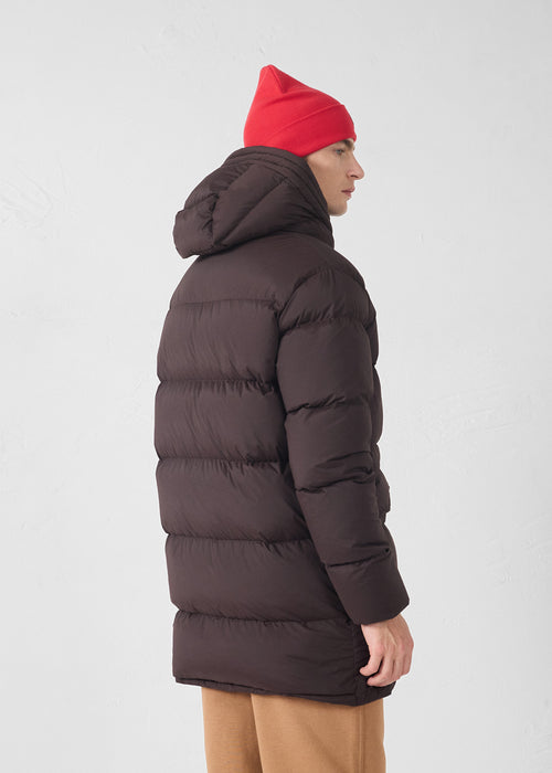 daunenjacke Extreme Kälte stretch mittellang Café schwarz Scott - JOTT - 4