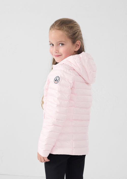 daunenjacke leicht mit Kapuze Kind Rose Petal Carla - JOTT - 4