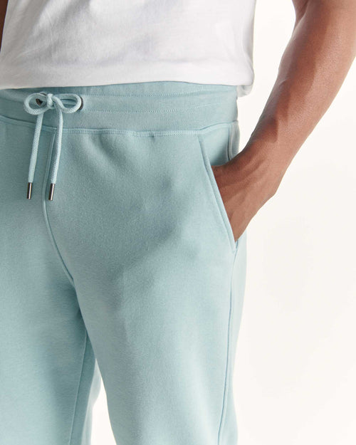Jogginghose aus Bio-Baumwolle Iceberg blau Santiago - JOTT - 4