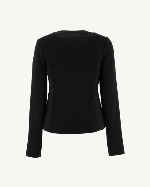 daunenjacke leicht bi-material Schwarz Almeria - JOTT - 3