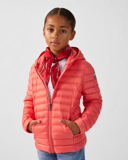 daunenjacke mit Kapuze Kinder Koralle Carla - JOTT - 3