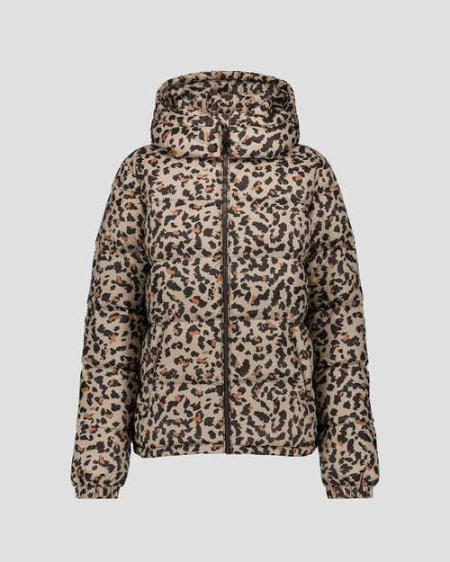 daunenjacke Extreme Kälte esprit puffer Leopard beige Prague print - JOTT - 3