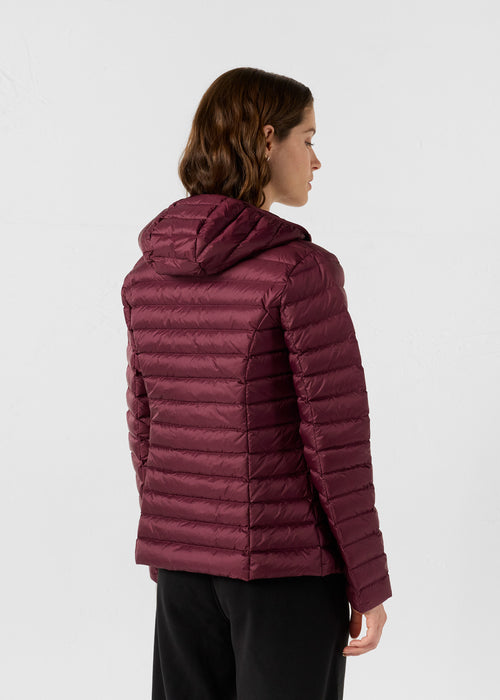 leichte daunenjacke mit Kapuze Kirsche schwarz Cloe - JOTT - 4