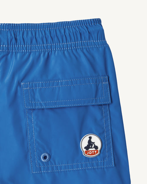 Badeshorts Azur/Funday weiß Kind Cassis - JOTT - 3