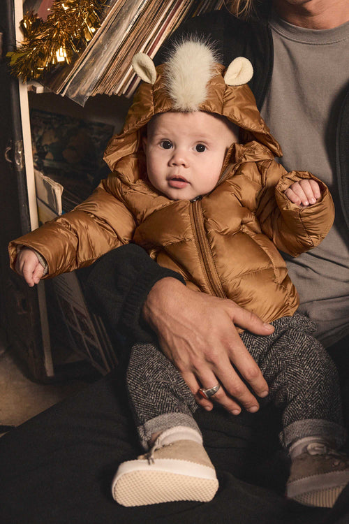 Baby Down jacket Sucre roux Melio