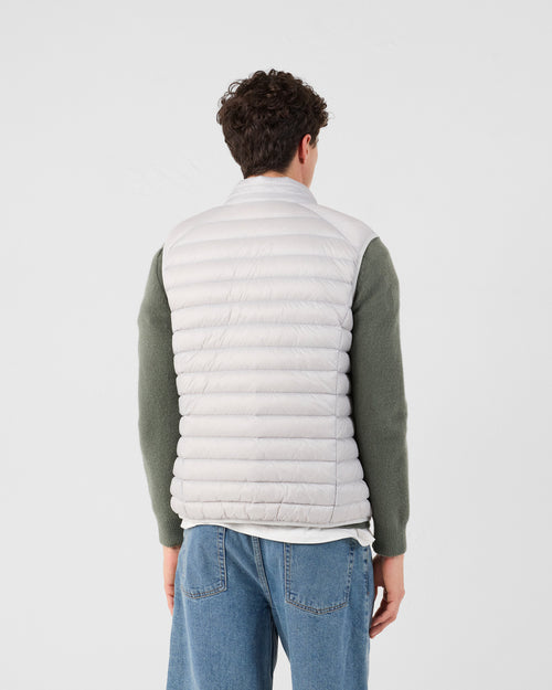 Sleeveless Down jacket Ice Grey Tom - JOTT - 4