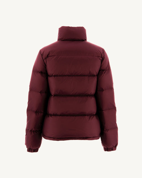 Quilted Down jacket GREAT COLD Aubergine Cardiff - JOTT - 3