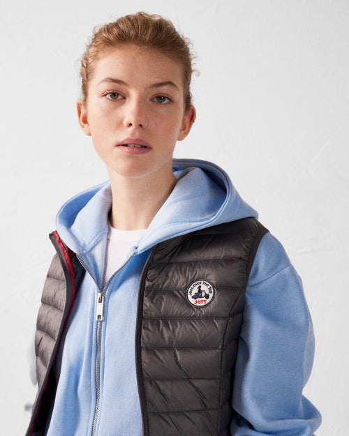 Down jacket light sleeveless Anthracite Seda - JOTT - 5