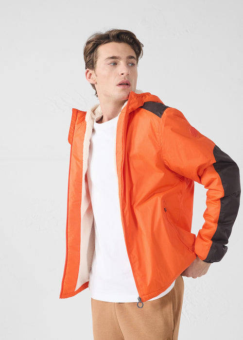 Raincoat sherpa Red fire Dippen sherpa - JOTT - 2