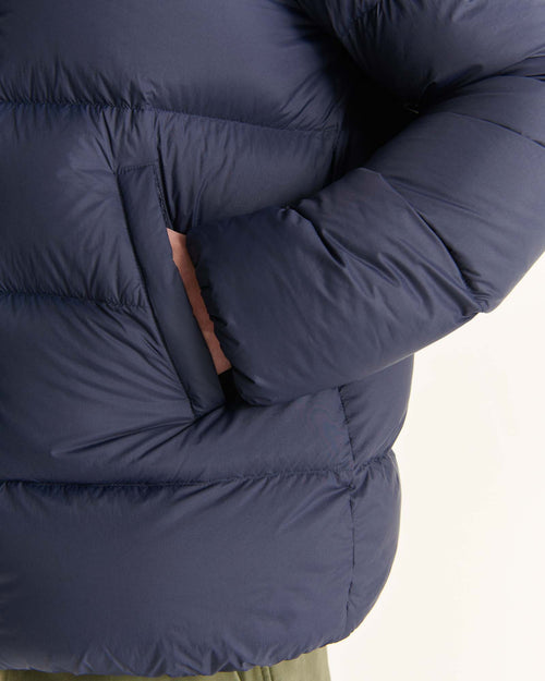 Down jacket short hooded Marine Prestige 2.0 - JOTT - 3