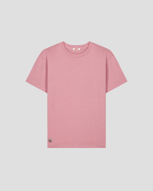 Andrea Antique Rose Round Neck T-Shirt - JOTT - 3