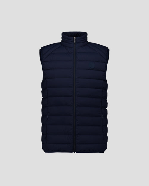 Arafo Navy Stretch Sleeveless Down jacket - JOTT - 2