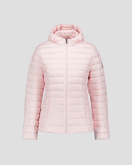 Down jacket light hooded Rose petale Cloe - JOTT - 2