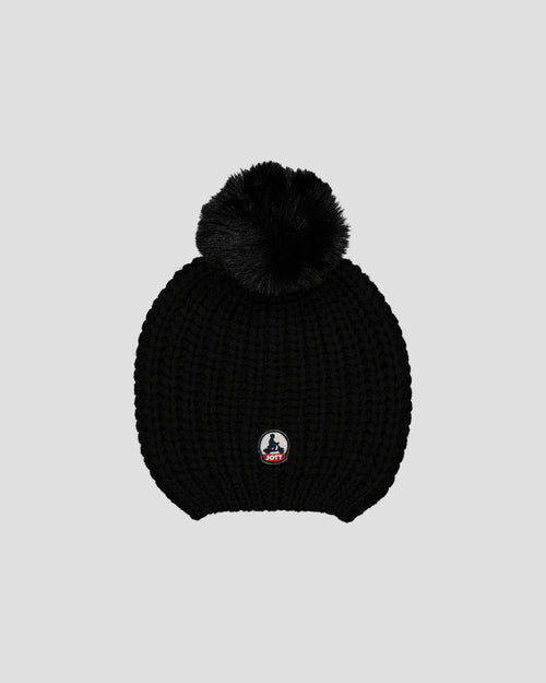 Langley Black Tassel Beanie - JOTT - 2