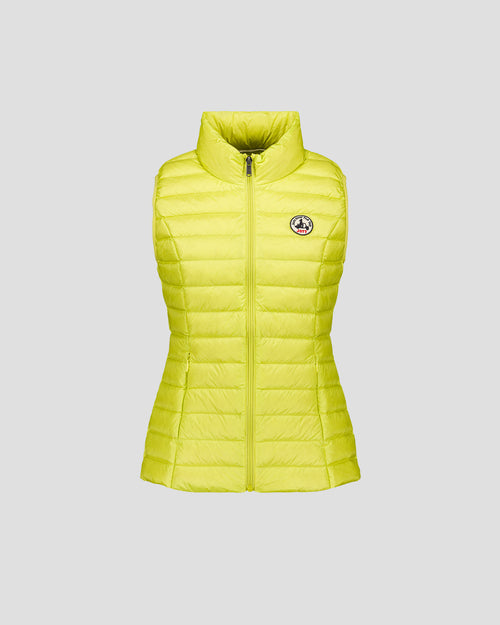 light Down jacket  in Elixir Yellow Seda - JOTT - 2