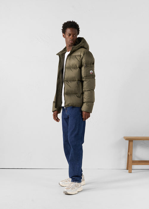 Army Java Hooded Down jacket - JOTT - 3