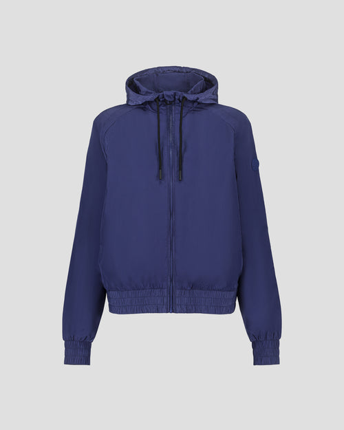 Alize Mystic Blue Lightweight Hooded Windbreaker Jacket - JOTT - 2