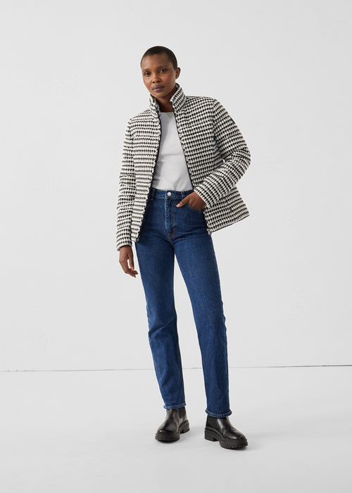 Down jacket Natural/black Cassy multico - JOTT - 3