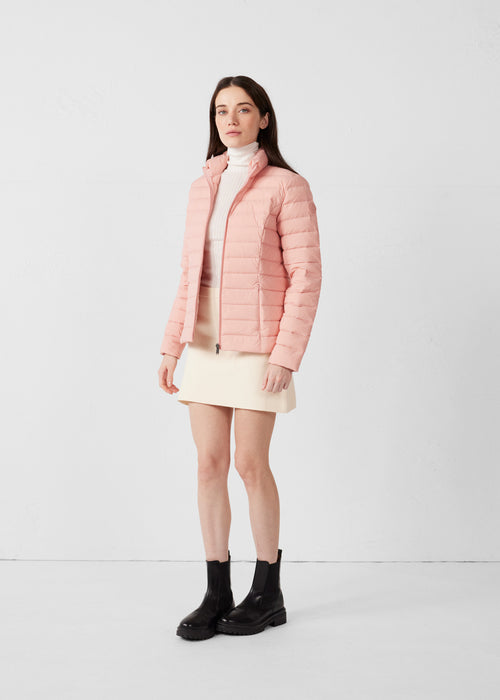 light Down jacket in light pink Maia - JOTT - 3