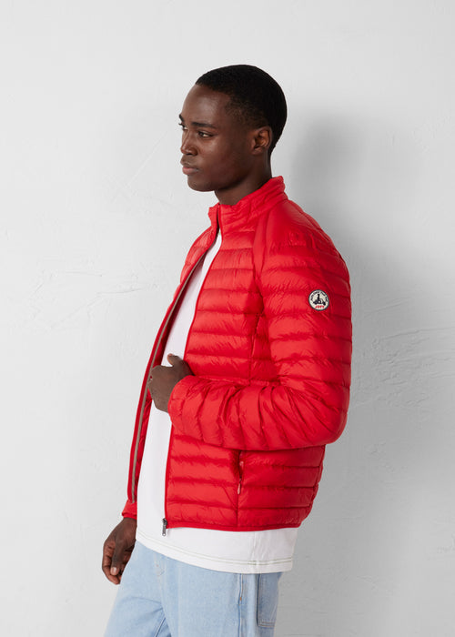 Down jacket light Carmine red Mat - JOTT - 3
