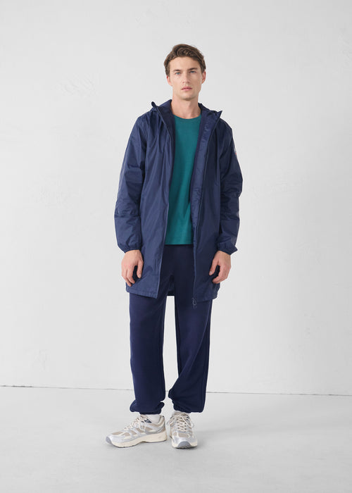 Oban Polar Marine Fleece-Lined Long Raincoat - JOTT - 3
